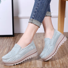 Load image into Gallery viewer, Autumn hollow anti-slip thick-soled shoes