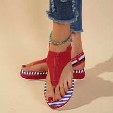 Load image into Gallery viewer, Ladies Casual Thick Soled Flip Flops