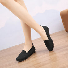 Load image into Gallery viewer, Fly-woven mesh shallow mouth breathable shoes