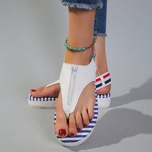 Load image into Gallery viewer, Ladies Casual Thick Soled Flip Flops