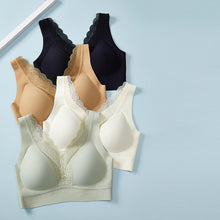 Load image into Gallery viewer, Thin Lace Beautiful Back Wireless Push-Up Bra