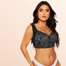 Load image into Gallery viewer, Der Stretch Full-Figure Seamless Spitzen-BH mit Ausschnitten
