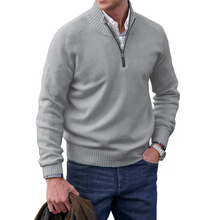 Load image into Gallery viewer, š„MEN'S CASHMERE ZIPPER BASIC SWEATERš„
