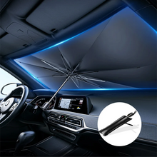 Load image into Gallery viewer, Foldable Car Windshield Sun Shade Umbrella