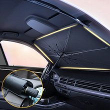 Load image into Gallery viewer, Foldable Car Windshield Sun Shade Umbrella