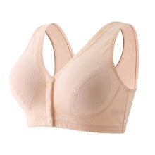 Load image into Gallery viewer, Button Front Cotton Push Up Bra