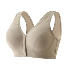 Load image into Gallery viewer, Button Front Cotton Push Up Bra