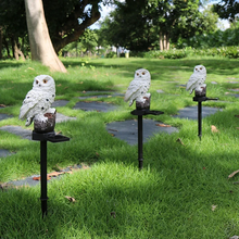 Load image into Gallery viewer, Solar Owl Garden Decorative Landscape Light