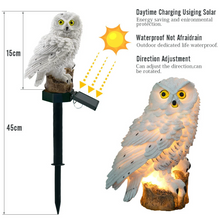 Load image into Gallery viewer, Solar Owl Garden Decorative Landscape Light