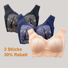 Load image into Gallery viewer, Der Stretch Full-Figure Seamless Spitzen-BH mit Ausschnitten