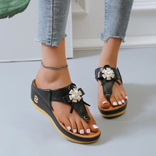 Cargar imagen en el visor de la galería, Summer Beach Platform Flip Flops
