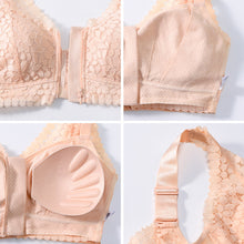 Cargar imagen en el visor de la galería, Breathable front buckle-free underwire bra
