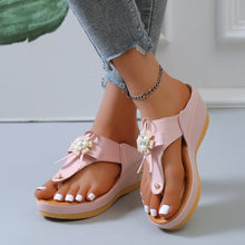 Cargar imagen en el visor de la galería, Summer Beach Platform Flip Flops
