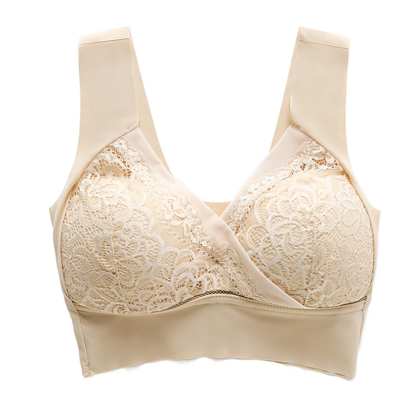 sexy lace bra without steel ring without streak