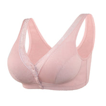 Cargar imagen en el visor de la galería, Zip Front Lace Push Up No Wire Bra
