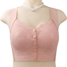 Cargar imagen en el visor de la galería, Women&#39;s Front Button No Steel Ring Breathable Bra
