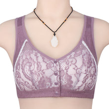 Cargar imagen en el visor de la galería, Ladies Lace Wide Strap Tank Bra
