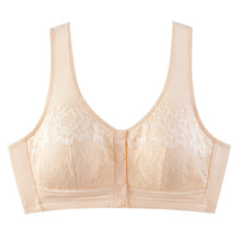 Cargar imagen en el visor de la galería, Thin Front Open Button No Steel Ring Ladies Bra
