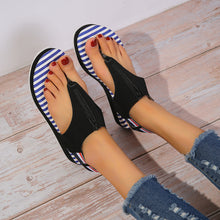 Cargar imagen en el visor de la galería, Ladies Casual Thick Soled Flip Flops
