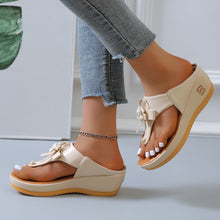 Cargar imagen en el visor de la galería, Summer Beach Platform Flip Flops
