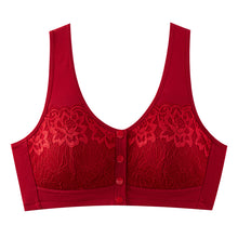 Cargar imagen en el visor de la galería, Thin Front Open Button No Steel Ring Ladies Bra
