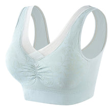 Cargar imagen en el visor de la galería, Women&#39;s cotton breathable plus size vest style bra
