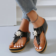 Cargar imagen en el visor de la galería, Summer Beach Platform Flip Flops
