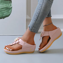 Cargar imagen en el visor de la galería, Summer Beach Platform Flip Flops
