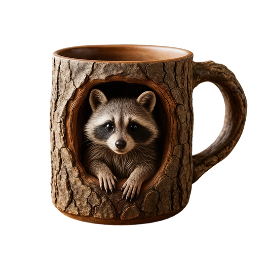 Graddi Handmade Tree Hollow Mug