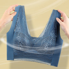 Cargar imagen en el visor de la galería, Lace anti-exposure seamless bra
