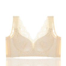 Cargar imagen en el visor de la galería, Women&#39;s Back Buckle Wireless Side Breast Drawing Bra

