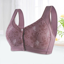 Cargar imagen en el visor de la galería, Women&#39;s wireless wide shoulder plus size bra

