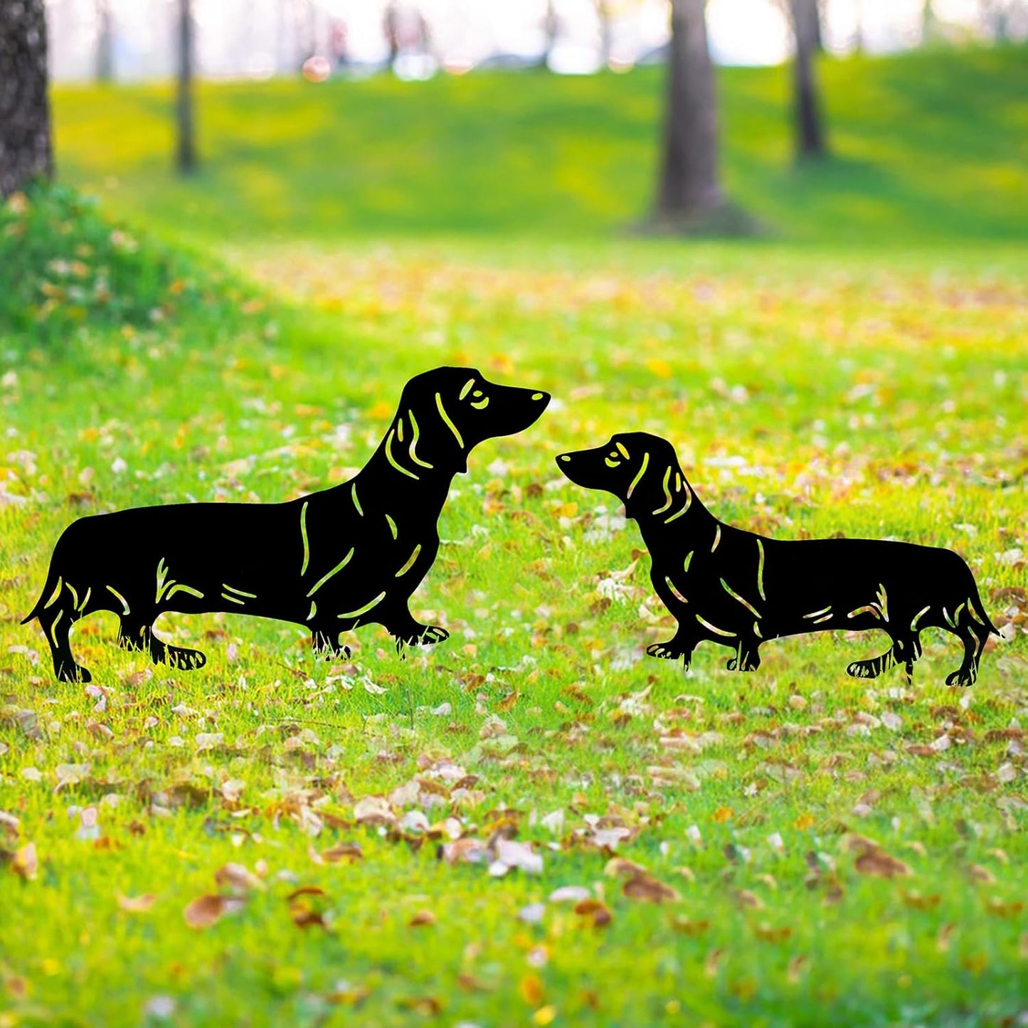 Animal Series Metal Decor for Outside Garden
