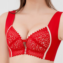Cargar imagen en el visor de la galería, Thin Front Button Push Up Anti-Sag Sports Bra
