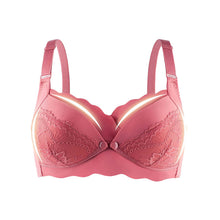 Cargar imagen en el visor de la galería, No Steel Ring Maternity Adjustable Lace Push Up Bra
