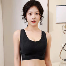 Cargar imagen en el visor de la galería, Women&#39;s plus size push up front buckle sports bra

