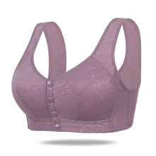Cargar imagen en el visor de la galería, Ladies Front Buckle Wide Strap Comfortable Underwear

