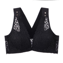 Cargar imagen en el visor de la galería, Push up thick no steel ring front button bra
