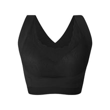 Cargar imagen en el visor de la galería, Women&#39;s plus size push up front buckle sports bra
