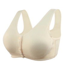 Cargar imagen en el visor de la galería, Women&#39;s wire-free front button tank top bra
