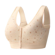 Cargar imagen en el visor de la galería, Women&#39;s No Wire Pattern Front Button Underwear
