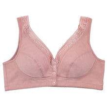 Cargar imagen en el visor de la galería, Zip Front Lace Push Up No Wire Bra
