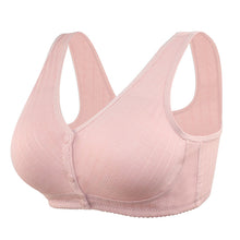 Cargar imagen en el visor de la galería, Women&#39;s wire-free front button tank top bra
