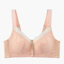 Cargar imagen en el visor de la galería, Women&#39;s Lace Front Button Adjustable Straps Bra
