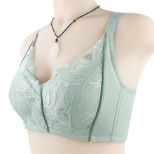 Cargar imagen en el visor de la galería, Women&#39;s lace front button shaped bra

