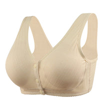 Cargar imagen en el visor de la galería, Women&#39;s wire-free front button tank top bra
