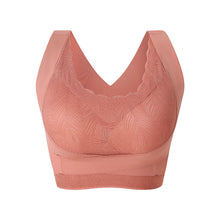 Cargar imagen en el visor de la galería, Women&#39;s plus size push up front buckle sports bra
