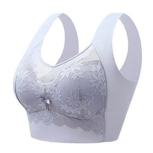 Cargar imagen en el visor de la galería, Push-up back lace seamless bra
