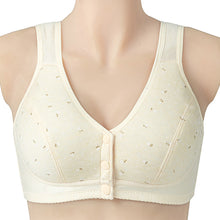 Cargar imagen en el visor de la galería, Ladies Cotton Tank Front Button Bra
