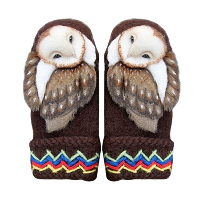 Grishay OwlKnits Mittens